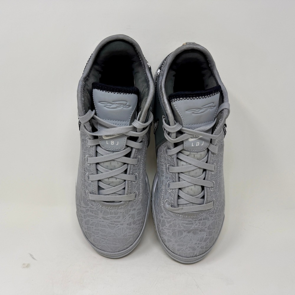 Nike LeBron NXXT Wolf Grey Metallic Gold Basketball Shoes DR8784-004 Men's 8 - Picture 14 of 16